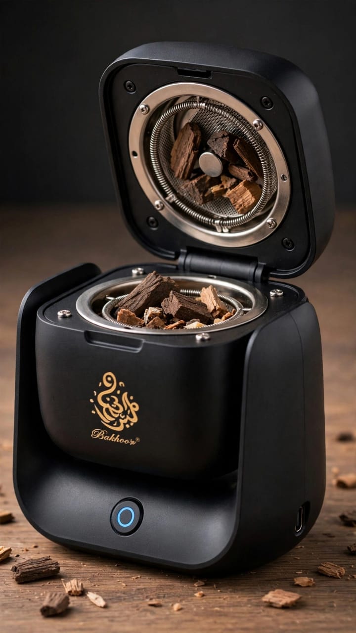 NEW 2026 Rotational Bakhoor Burner - Smart Electric Oud Burner