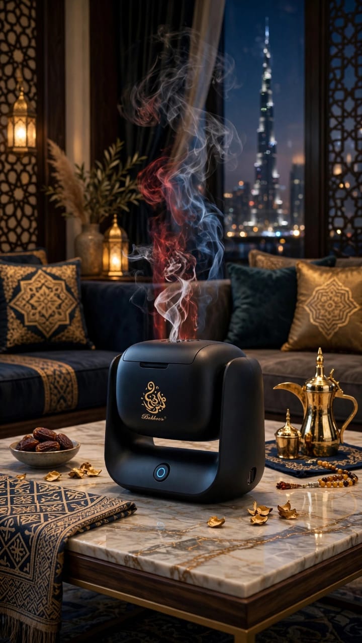 NEW 2026 Rotational Bakhoor Burner - Smart Electric Oud Burner