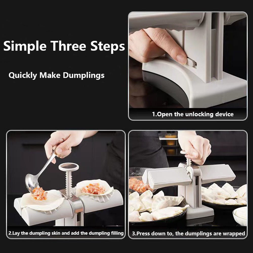 Automatic Dumpling Maker | Dual Dumpling Press – SOUKLY UAE