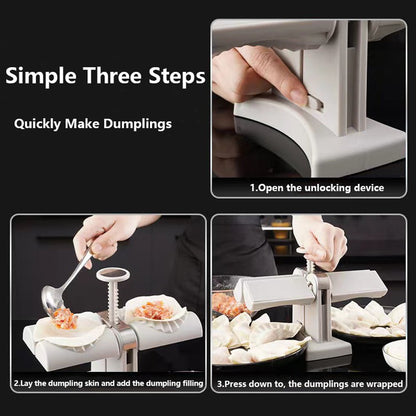 Automatic Dumpling Maker | Dual Dumpling Press – SOUKLY UAE