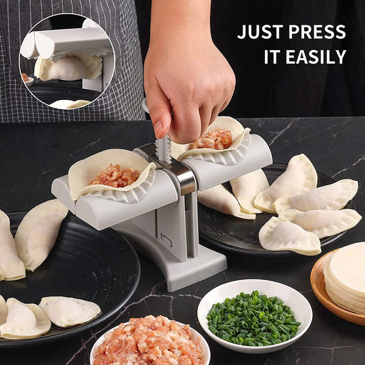 Automatic Dumpling Maker | Dual Dumpling Press – SOUKLY UAE