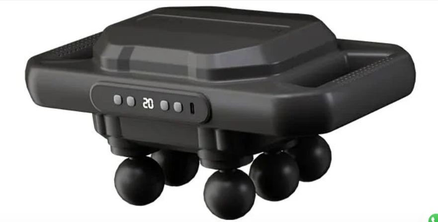 Six-Head Fascial Massage Gun – Deep Tissue Muscle Massager